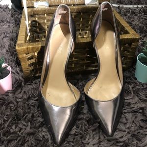 Rachel Zoe London Pump Size 8.5 Gunmetal Specchio